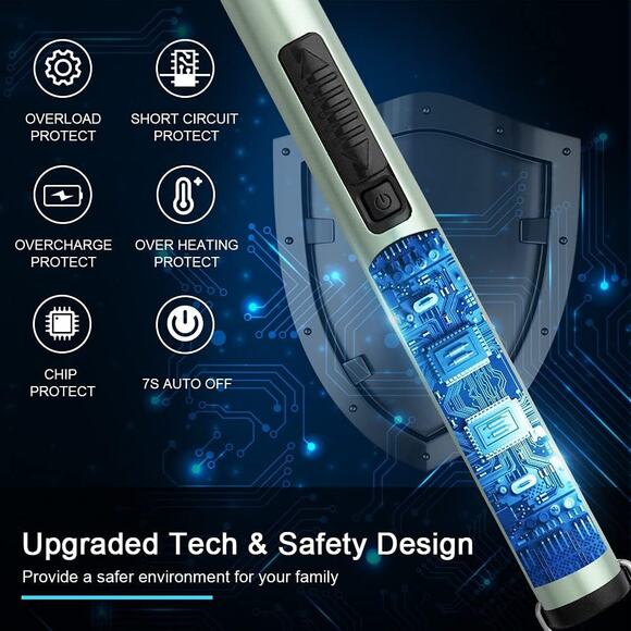 Arc Electric Candle Lighter USB Type C Rechargeable Hanging Lighter - Picture 5 of 12